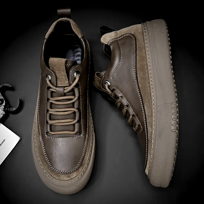 Zapatos de piel auténtica Rico