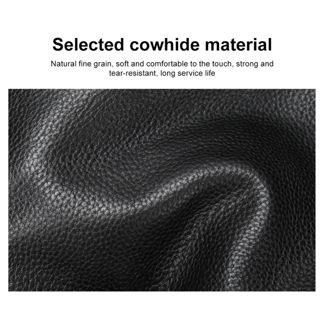 Mochila de cuero para hombre 