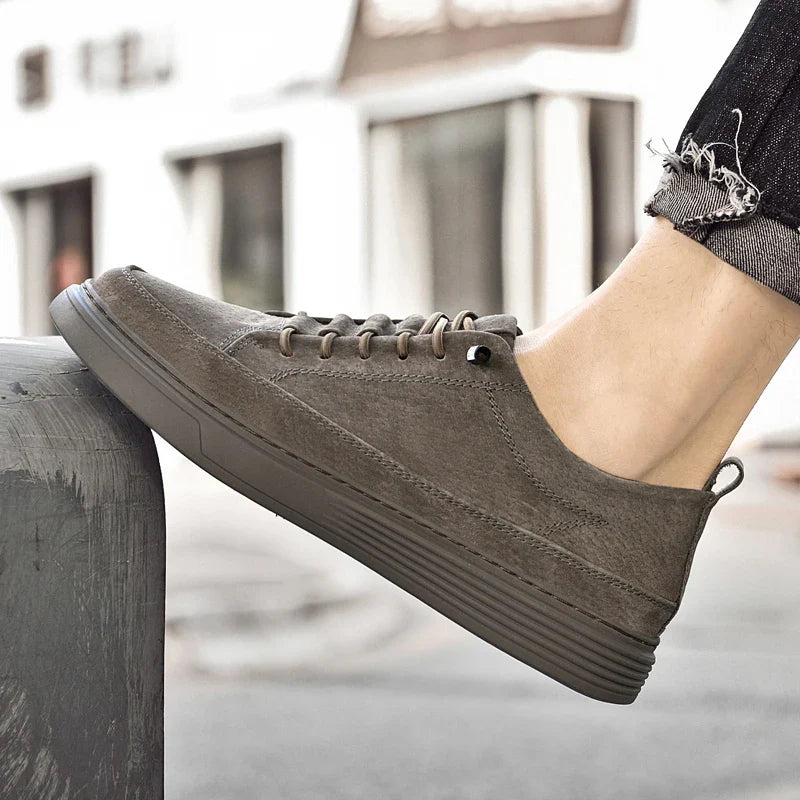 Zapato de piel de ante