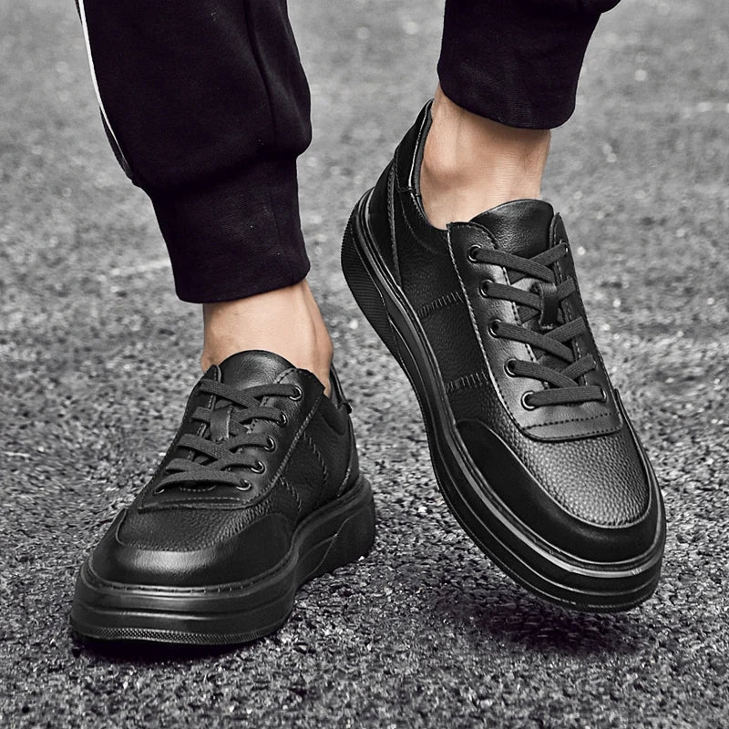 Zapatillas deportivas de piel auténtica Rocc