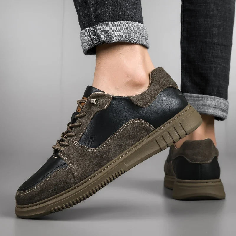 Zapatillas Roma de piel auténtica