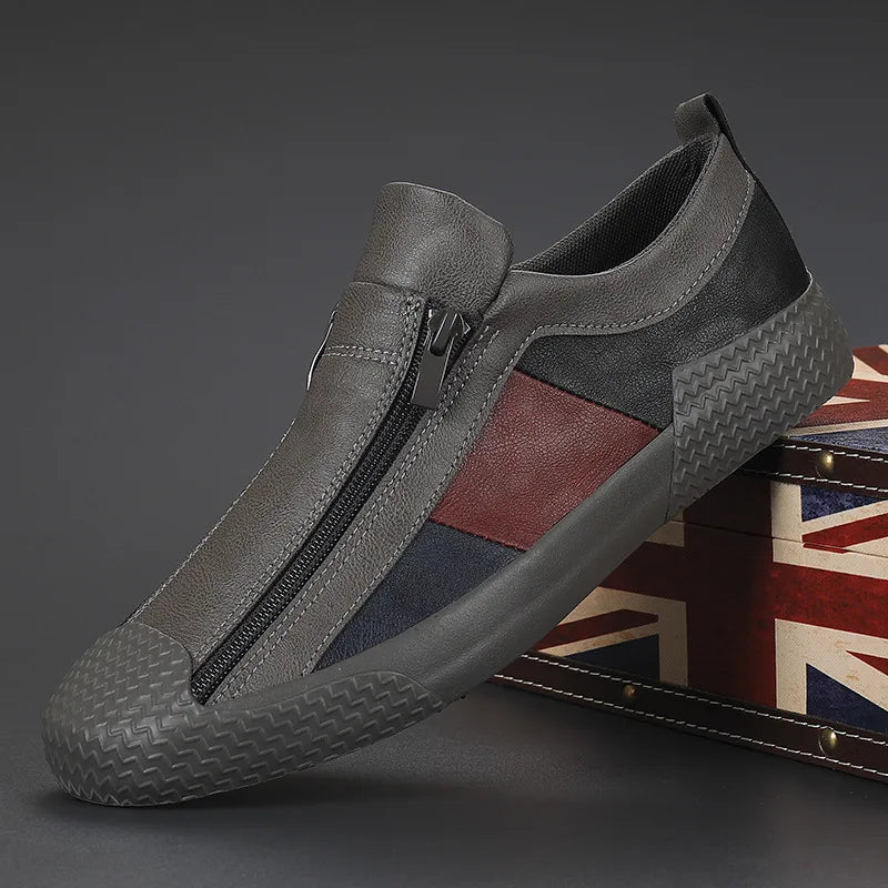 Antonello Baresi Zapatillas de cuero hechas a mano