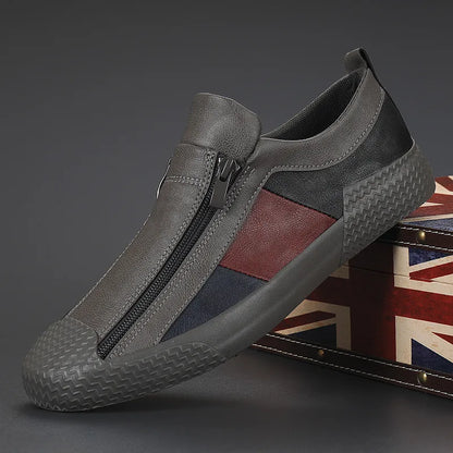 Antonello Baresi Zapatillas de cuero hechas a mano