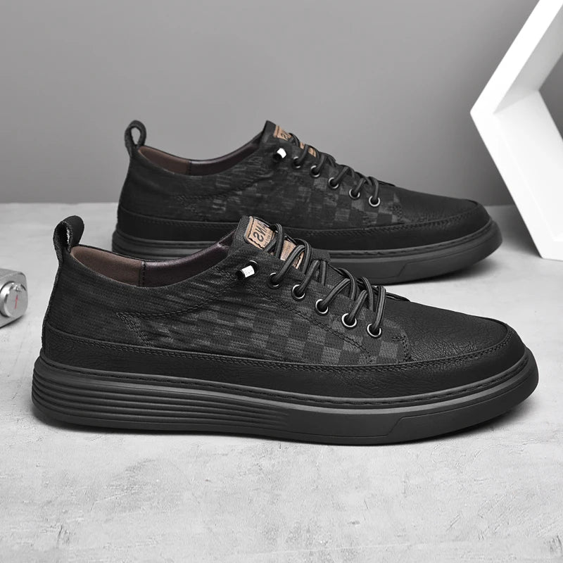 Zapato de cuero genuino