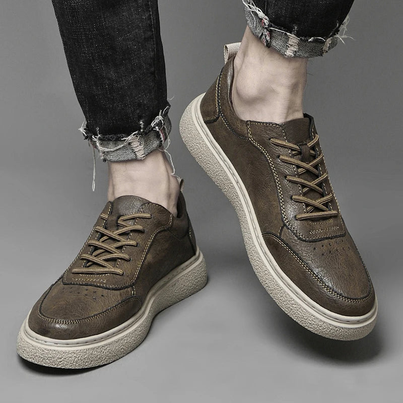 Zapatillas de piel auténtica "Ziv"