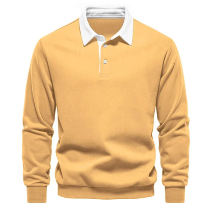 Foxley - Sudadera ligera con cuello polo