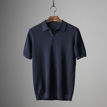 Milford – Textured Polo Shirt
