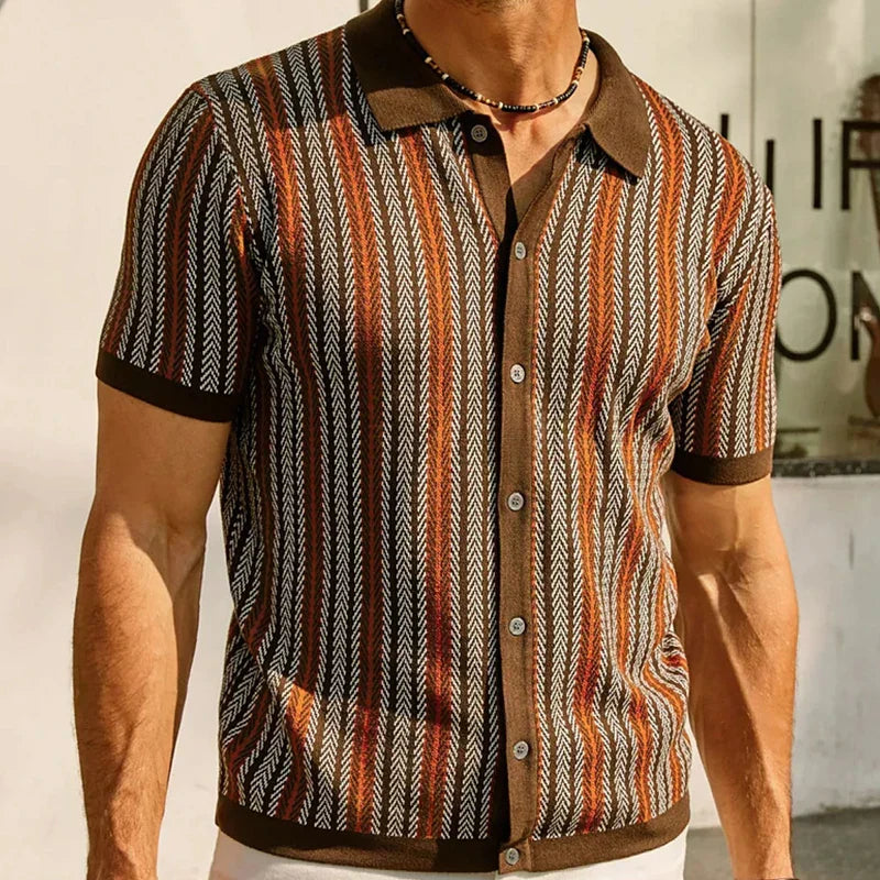 Solano - Polo ajustado de espiga