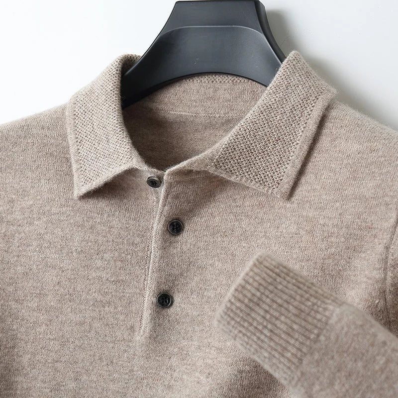 Swindon - Merino Wool Polo