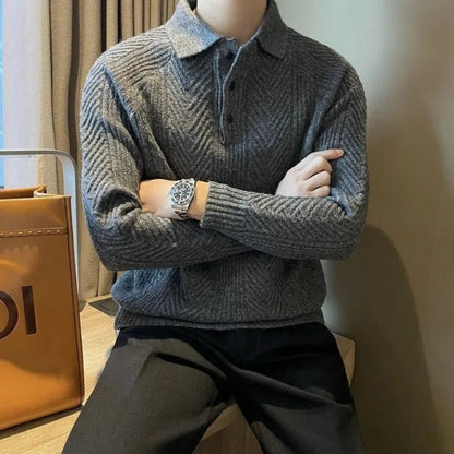 Zion - Suéter de manga larga con cuello